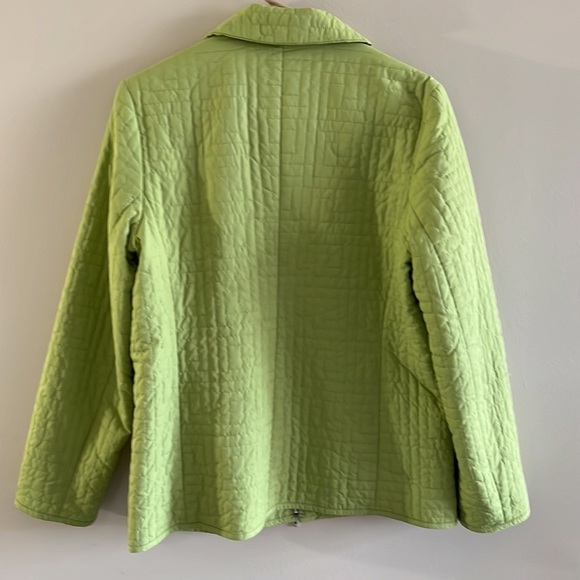 NUAGE lime green lightweight coat - Picture 2 of 10